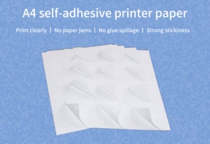 Papier autocollant vert clair mat à angle droit de taille A4, 4 pièces, étiquettes d'<span class=keywords><strong>adresse</strong></span> d'expédition à code-barres auto-adhésives, papier pour imprimante à jet d'encre - Product Image 3