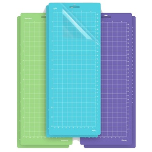 Tapete <span class=keywords><strong>de</strong></span> Corte Antideslizante <span class=keywords><strong>de</strong></span> PVC <span class=keywords><strong>de</strong></span> 3 Capas, Autoadhesivo, <span class=keywords><strong>de</strong></span> 6.5x4.5 Pulgadas, con Agarre Fuerte, para Máquinas <span class=keywords><strong>de</strong></span> Corte Silhouette - Product Image 3