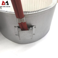 Éléments chauffants en céramique industriels électriques à bande, 220 V, 1200 W, 1500 W, pour extrudeuse
