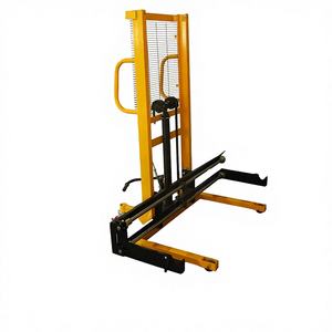 Apilador Hidráulico <span class=keywords><strong>Manual</strong></span> Móvil Industrial Personalizado, Carretilla Elevadora Pequeña, Plataforma de Transporte, Fabricación China - Product Image 4