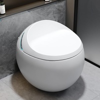 Inodoro Inteligente KD-S9CD para Niñas, Color Rosa, con Bidé y Control Remoto, Diseño Adorable en Forma de Huevo, con Funciones