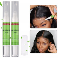 Nouvel Arrivage Kit d'Installation de Perruques Colle Adhésive Imperméable pour Dentelle Gel Coiffant LOC TWIST Cire Coiffante en Stick Mousse Coiffante pour Cheveux Bouclés Spray Fixateur