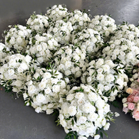 Hotsale Hoge Kwaliteit 50cm 60cm 70cm 80cm Rozen Bloemstuk Moderne Bruiloft Tafel Bloemstukken Zijde Kunstbloemen