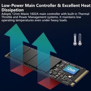 НОВЫЙ PREDATOR GM7 1TB M.2 NVMe PCIe 4.0 X4 7200 МБ/с Внутренний SSD 2280 для игровых ПК, ноутбуков, PS5 в наличии - Product Image 2