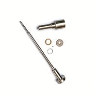 Kit de Reparación de Inyectores 0445110617 con Boquilla DLLA160P2176 y Conjunto de Válvulas F00VC01503, Repuestos para Camiones