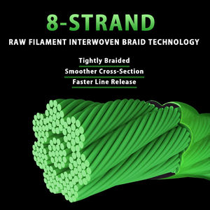 X8เส้นลวดถัก<span class=keywords><strong>8</strong></span>เส้นแรงตึงสูง5000เมตร<span class=keywords><strong>สาย</strong></span>เอ็นตกปลาแม่น้ำทะเลสาบ - Product Image 2