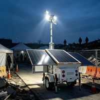 En Çok Satan Ritevolt RST-3P Güneş Enerjili Aydınlatma Kulesi 2026, Yollar, Tema Parkları, Spor Mekanları ve Bahçeler için 4 Adet 100W LED ile Donatılmıştır