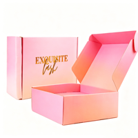 Cajas de Regalo de Papel para Ropa con Diseño Personalizado, Cajas de Envío Cosméticas Impresas a Medida, Caja de Cartón Corrugado Plegable para Envíos