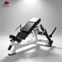 Machine à exercices pour pectoraux inclinée à charge libre, pour usage commercial et domestique, équipement de fitness, approvisionnement direct usine