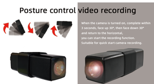 4K Ultra HD Action <b>Camera</b> for Shooting Target Accessory 5G WiFi BT <b>Remote</b> Control Record Functions Hunting Sports Video Q8L 4K U - Product Image 2