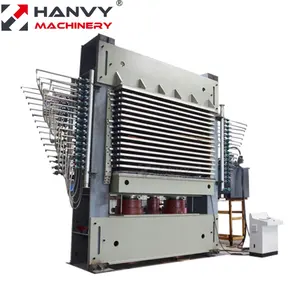 Hanvy HY214 * 8/8B-10 800 Tonnen 1370x2700mm Melamin-Laminier-Heiß press maschine für Sperrholz