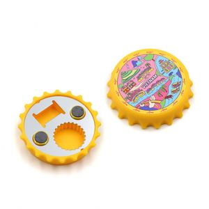 Kitchen Tool <b>Wine</b> Opener Custom Beer Cup Acrylic <b>Glass</b> Fridge Magnetic Bottle Opener - Product Image 4