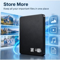 Disque Dur Externe Portable Rapide 2.5 SATA 1TB 2TB 4TB pour Ordinateur Portable et de Bureau PSSD