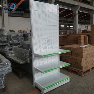 Scaffale Regolabile Monofacciale per Supermercati, Scaffalature <span class=keywords><strong>e</strong></span> Accessori per Negozi - Product Image 2