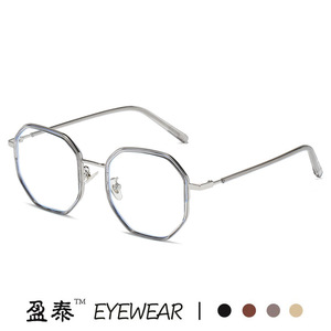 Sunglasses Square Frame <b>Plastic</b> Unisex Myopia <b>Glasses</b> Medium Size Clear Lens Anti Blue Light Optical Eyewear - Product Image 3