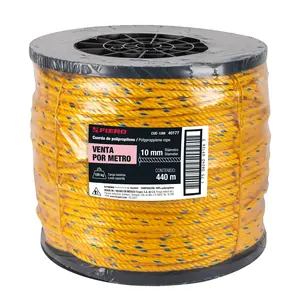 BOÎTE de 440 mètres de corde en polypropylène jaune de 10 mm, bobine de 440 m - Product Image 4