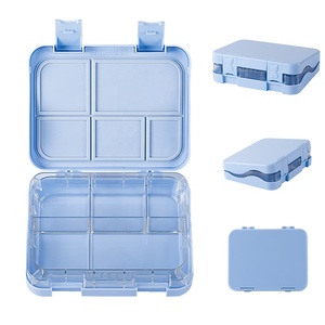 Fiambrera cónica de plástico Tritan sin BPA directa de fábrica, tapa de plástico, 4-5 compartimentos, almacenamiento de alimentos clásico <span class=keywords><strong>para</strong></span> niños, venta al por mayor - Product Image 3