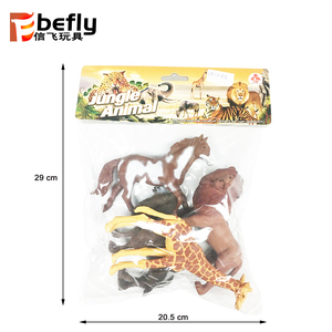 Modellino di Animale Selvatico in PVC per Decorazione Tavola, <span class=keywords><strong>Zoo</strong></span> Fai-da-Te - Product Image 5