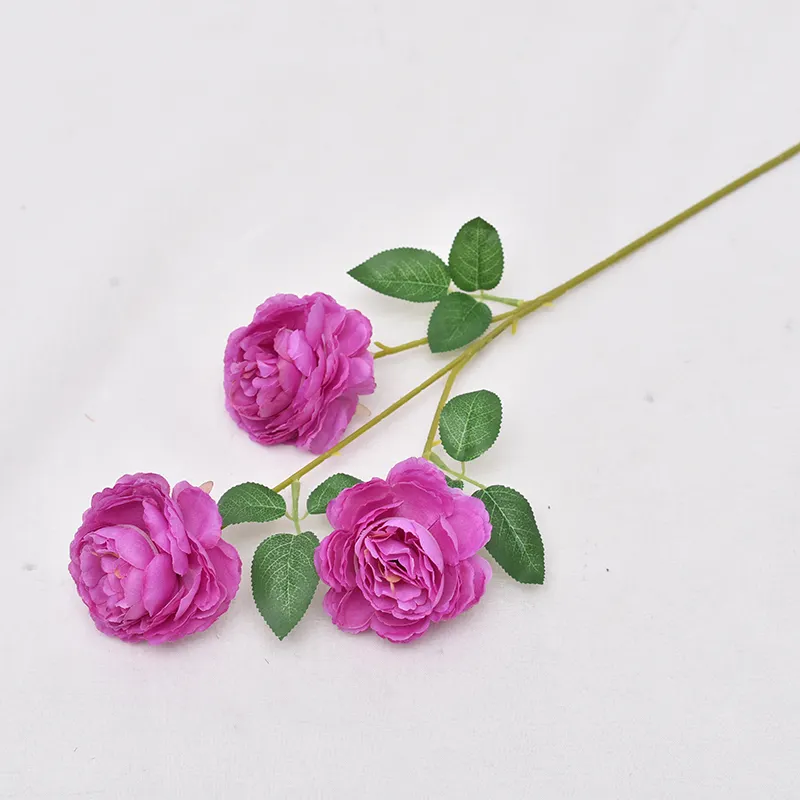 Purple decorative flowers Cheap wholesale Artificial plant wedding decorations
