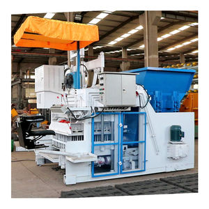 Hf QMJ10A paleta libre de huevos ladrillos de cemento costo pavimentadora de hormigón maquinaria de moldeo de bloques para la venta maquinaria pequeño hueco - Product Image 1