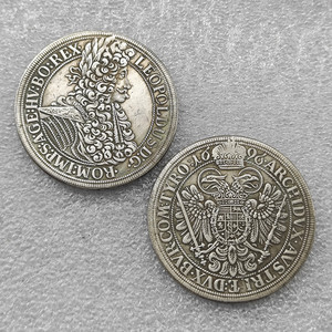 Monedas conmemorativas de estilo antiguo del taler austriaco de 1695, 1693, 1696, 1698, regalos, decoración del hogar - Product Image 4