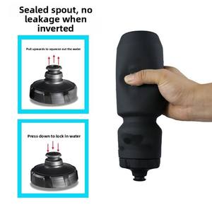 Botella de Agua Deportiva Recargable para Bicicleta, Libre de BPA, Gran Capacidad, Tipo Vaso, para Ciclismo de Montaña y Carretera - Product Image 4