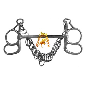 Brocas equinas de broca de caballo occidental inglés de alta calidad, equipo ecuestre con logotipo personalizado con almohadilla de sillín, circunferencia de estribos - Product Image 1