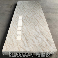 Panneau mural en PVC en gros, feuille de PVC effet marbre UV pour la décoration intérieure des murs et plafonds