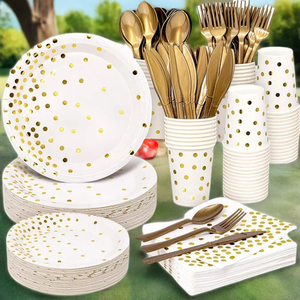 Kits de fournitures de fête en papier jetables pour le <span class=keywords><strong>camping</strong></span> - Product Image 1