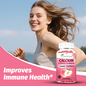 Fast Absorption Calcium Citrate Gummies Supports Teeth Health and Maintain Overall Wellness with Potassium Dietary <b>Supplement</b> - Product Image 6