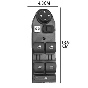 Interruptores Eléctricos para Ventanas de Automóviles 61316951904 para BMW Serie 5 E60 y E61 (2004-2010) - Product Image 3