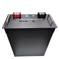 Batterie LiFePO4 48V 100Ah 15S1P, stockage d'énergie monté sur rack 51,2V pour station de base et système solaire