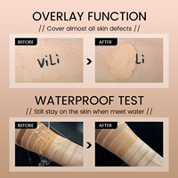 Fond de Teint Liquide Couvrance Totale Imperméable sans Huile de Luxe en Gros, Marque Privée
