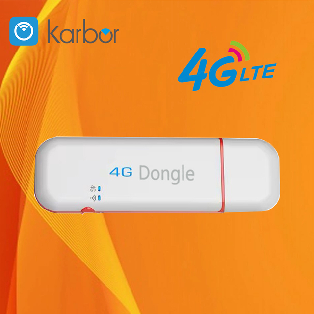 Karbor Wingle 4G LTE USB WiFi Modem EFT Pro Dongle-Small Travel Net Dongle with Firewall & Home Support
