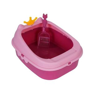 Lettiera per Gatti Grande con Coperchio, Bordi Alti, Vassoio Chiuso, Controllo Odori, Facile da Pulire, per Gatti da Interno, Forniture Durevoli per Animali Domestici - Product Image 2