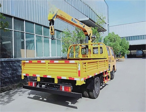 รถเครนติดรถบรรทุกแบบเทเลสโคปิกคุณภาพสูง ขนาด 3 ตัน 5 ตัน 8 ตัน สำหรับขาย - Product Image 6