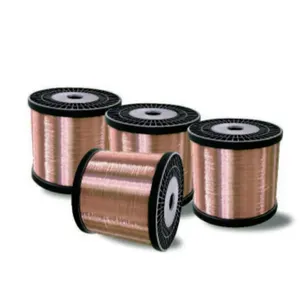 2024 Best Price CCAM Copper Clad Aluminum Magnesium wire for Parallel double core telephone line conductor copper clad aluminum cable