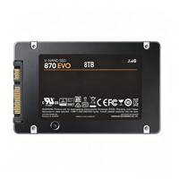 870 EVO SATA 2.5 inci Solid State Drive 8TB MZ-77E8T0BW Desktop PCIE 4.0 Komputer SSD Plc Baru dan Asli