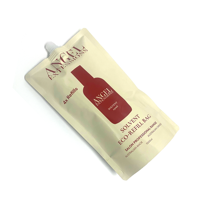 Luxurious Stand up Spout Refill Pouch Gravure Printing Resealable Customizable Packaging for Baby Food Biodegradable Material