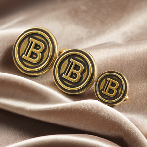 Áo Cổ Điển Bốn Nút Áo Khoác Với Tay Khâu Nhựa Nút Cho Quần Áo Trang Trí Tùy Chỉnh Kim Loại Hợp Kim Nút - Product Image 6