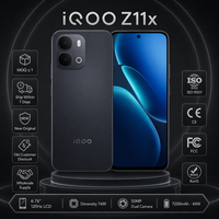 iQOO Z11x 2026 Smartphone 5G Original Baru, Octa Core, Layar 120Hz untuk Gaming, dengan Pengenal Wajah, Dual SIM Card iqoo Z11x