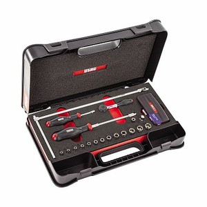 Juego de llaves de vaso de 608 1/4 pulgadas con trinquete y extensiones para reparación automotriz - Product Image 1