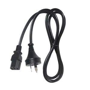 12 FT AU Extensão Plug C13 Cabo AC 5A/250 Volt 3 Pin Plug Cabo de Alimentação para Computador