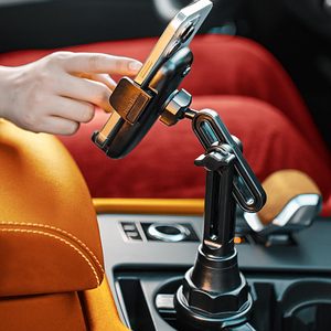 Support de téléphone LISEN 2026 avec support <span class=keywords><strong>pour</strong></span> gobelet, rotation à 360 degrés, col de cygne flexible <span class=keywords><strong>pour</strong></span> <span class=keywords><strong>smartphone</strong></span> de 4 à 7 pouces, navigation GPS - Product Image 1
