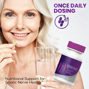 Cápsulas de Suplemento Calmante para el Nervio Ciático de Marca Privada, <span class=keywords><strong>Complejo</strong></span> <span class=keywords><strong>B</strong></span>, Ácido Alfa Lipoico (R-ALA), Apoyo Natural para el Sistema Inmunitario - Product Image 3