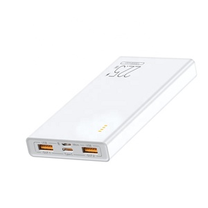 Batería Externa Portátil de Polímero de Litio de 10000 mAh, Estación de Carga Rápida, Carga Inalámbrica, Súper Delgada, para Uso en Exteriores - Product Image 2