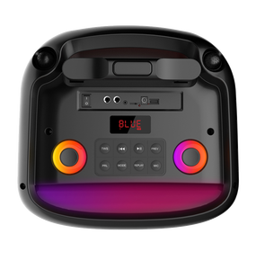 Haut-parleur karaoké 12 pouces ABS-12101 80W 6000Mah Trolly Party Haut-parleur extérieur Prix bon marché Grande puissance Haut-parleur - Product Image 3