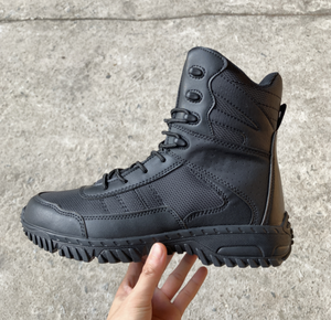 Bottes TSB204 KHAKI pour le camping en plein air, la chasse, le combat, légères, bottes d'entraînement noires respirantes - Product Image 3