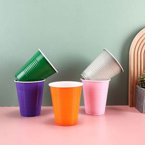 Gobelets en plastique jetables personnalisés avec logo de marque, réutilisables, 12/16 oz, ensemble de beer pong personnalisé, gobelets de fête beer pong, <span class=keywords><strong>gobelet</strong></span> rouge - Product Image 4