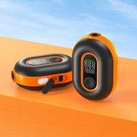 Pompe à air électrique portable rechargeable 20 PSI 70 L/min pour SUP, sports nautiques, flotteurs, lacs et rivières (alimentation batterie/DC12V)